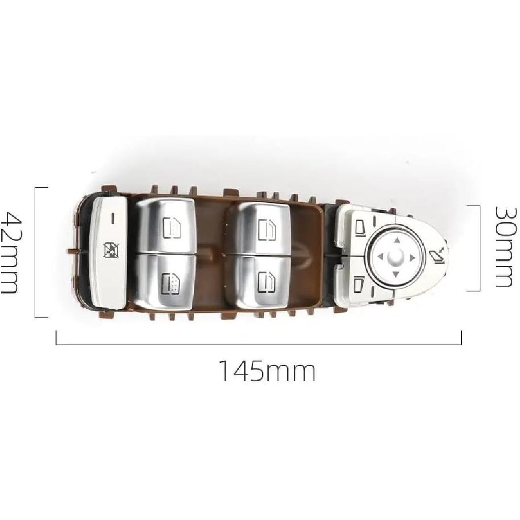 /Fit For Mercedes W213 Car Power Window Control Switch Window Lifter Switch Button/Fit For Benz E Class 2016-2021 E260 E200 E300 E400 Electrical