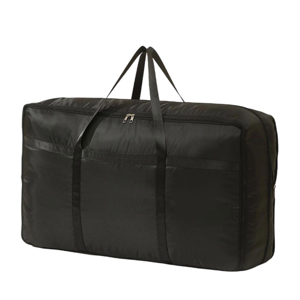 Vacuum Seal Storage Bag for Clothing Quilt and Bedding Featuring Large Capacity Durable Handle Ideal for Travel Luggage Home Storage and Moving