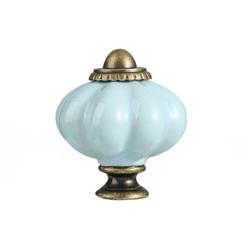 4/8pcs Ceramics Vintage Drawer Knob Handle Cabinet Cupboard Door Pull Furniture Hardware Handle pulls Drawer Knob