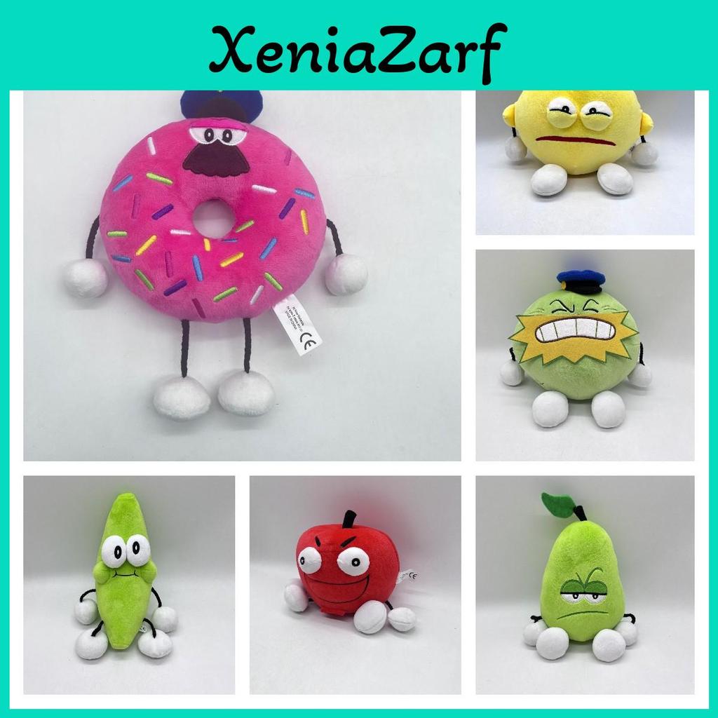 Shovelware Brain Game Plush Toy In Sweet Donut Shape For Kids