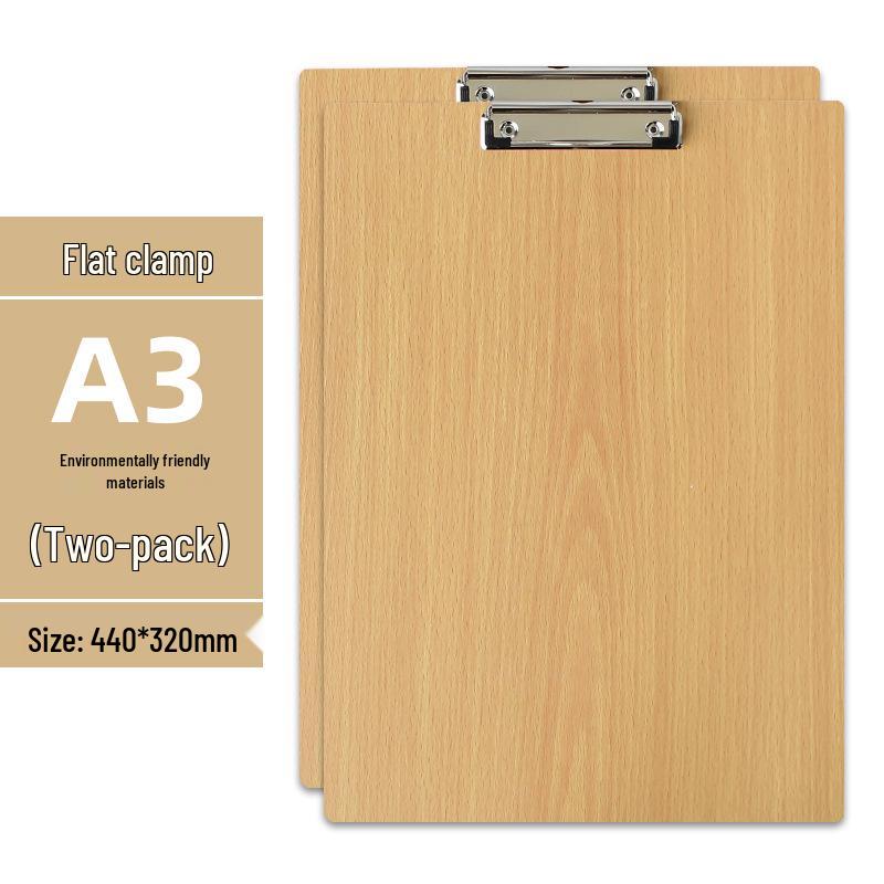 Set di 5 Cartelline A4 con Portapenne, Blocco da Scrittura A5, Cartellina in Legno A3 e Porta Menu