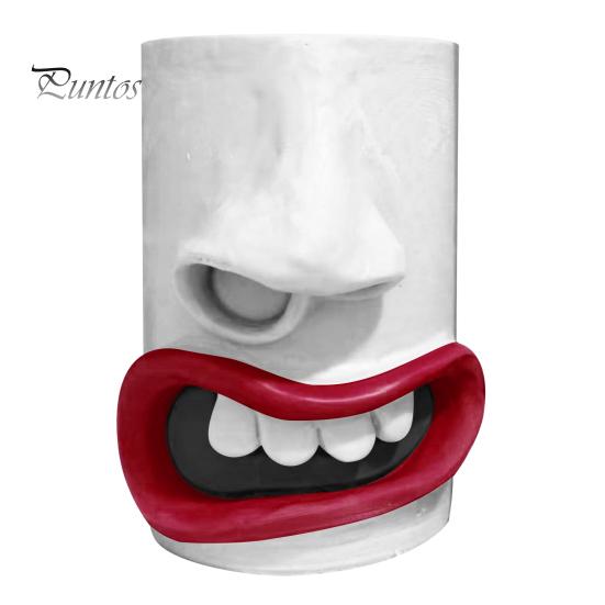 

Забавный держатель для салфеток для лица, ручной работы из смолы, диспенсер для носа, рта, настольный держатель для туалетной бумаги, органайзер для салфеток для ванной комнаты, гостиной, декора 1pc