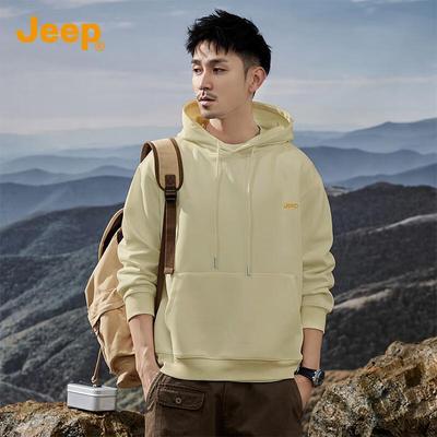 Herren Schweres Kapuzensweatshirt