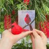 Resin Bird Decoration Hand-Carved Bird Figurine Hand-Painted Sculpted Resin Birds Statues 1PC
