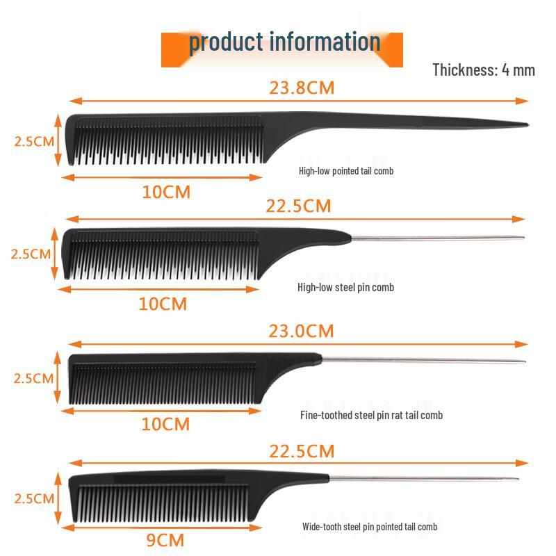 Nongtuo Professional Hair Styling Comb Set One Size
