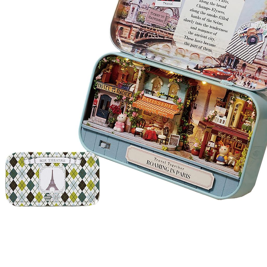 DIY Miniature House Kit – Handmade Box Craft House For Girls Birthday Gift 10ml