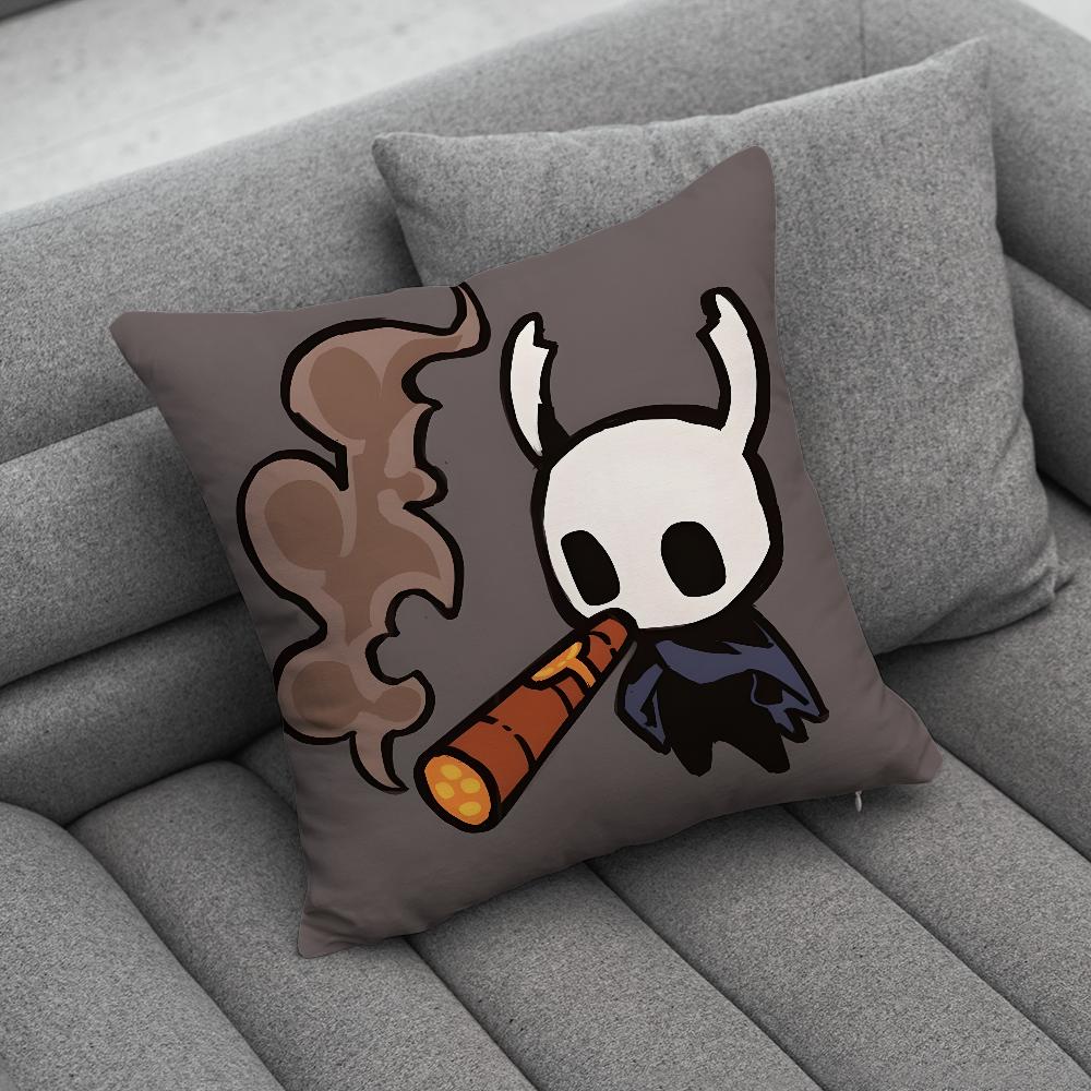 HHollow KKnight Pillow Case Soft Cushion Cases for Farmhouse Sofa Decor Home Decorations and Protector