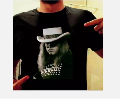 Lynyrd Skynyrd Ronnie Van Zant Rock & Roll T-shirt Zwart