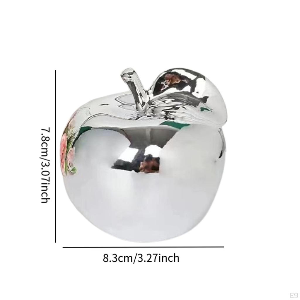 Fruit Sculpture Ceramic Figurine Artistic Creative Elegant Collection Ornament for Cafes Rooms