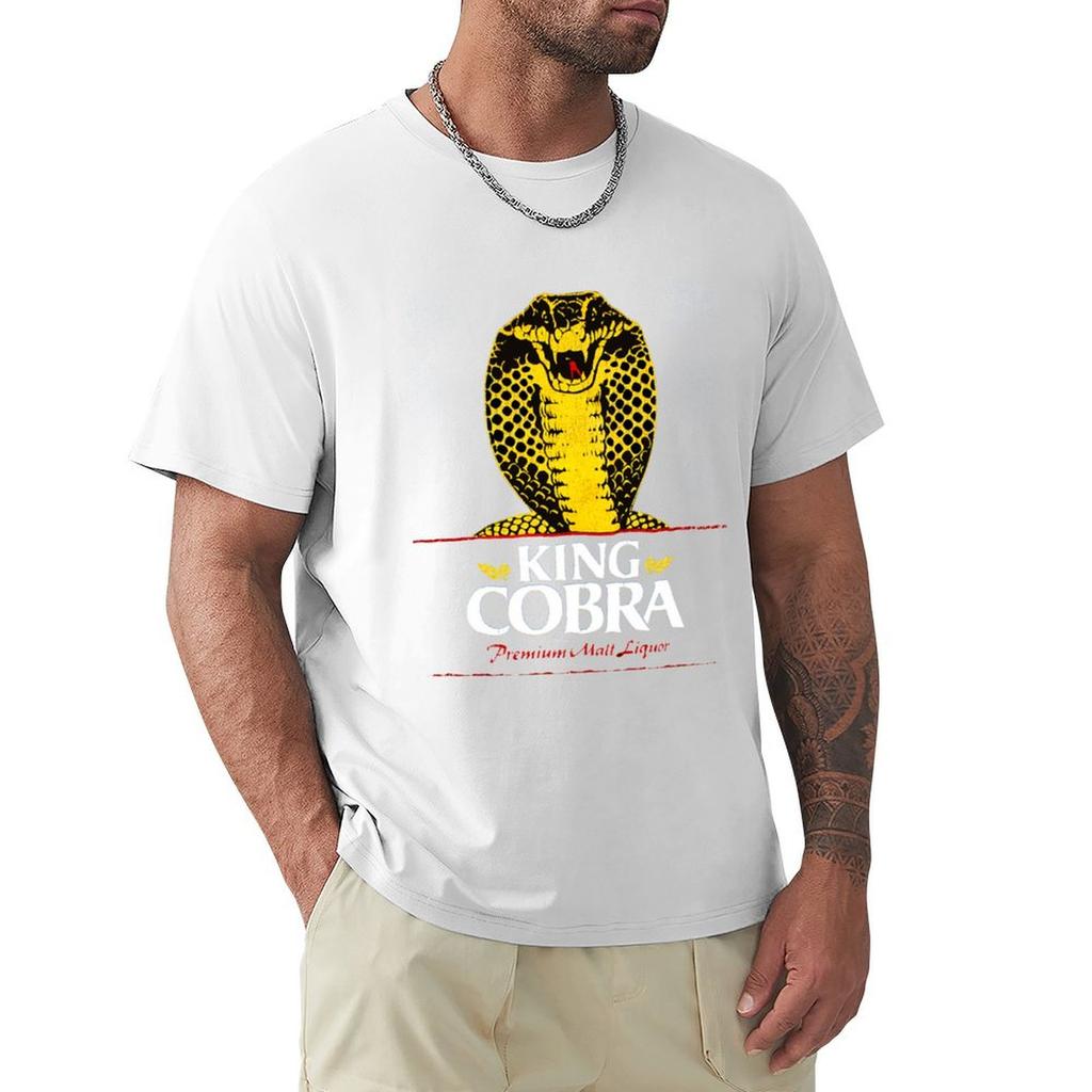 Königskobra Bier T-Shirt Basic Alltagsoutfit Kurzarm T-Shirt