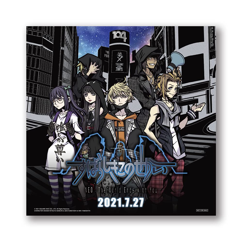 The World Ends With You [Amazon.co.jp Exclusive] Original Mini Poster Included - PS4