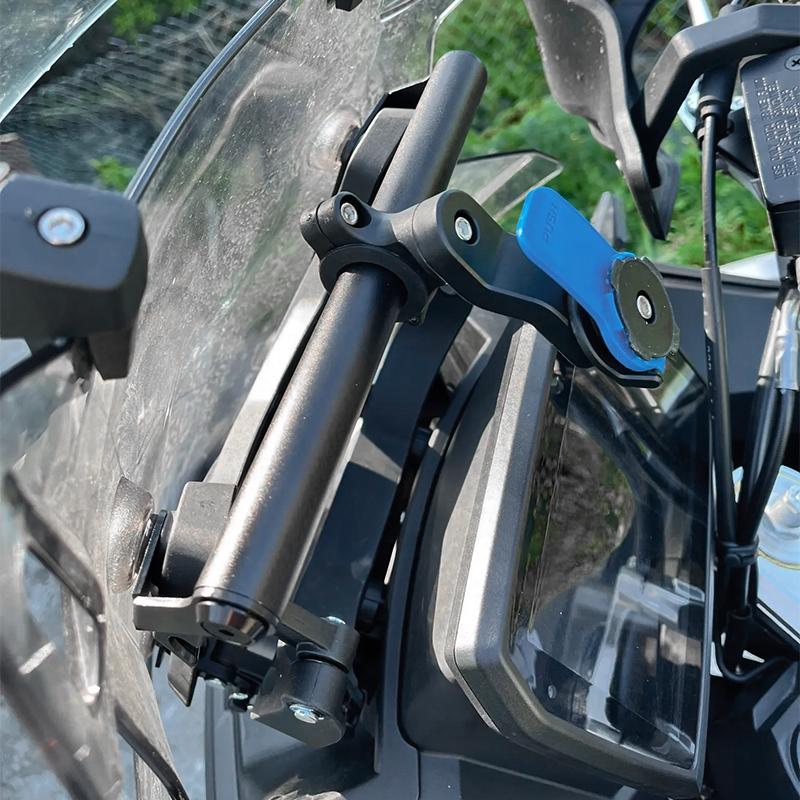 Motorkerékpár telefontartó VOGE Valico DS525X 525DSX DSX525-höz 12mm/22mm CNC Alumínium Állítható GPS Navigációs tartó Csúszásmentes