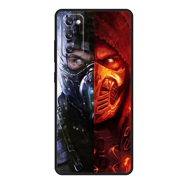 Game Mortal Kombat For Samsung Galaxy S21 Plus S22 Ultra 5g S10 Lite Note 20 10 S8 S20 Fe S9 S10e S7 Bag Phone Case