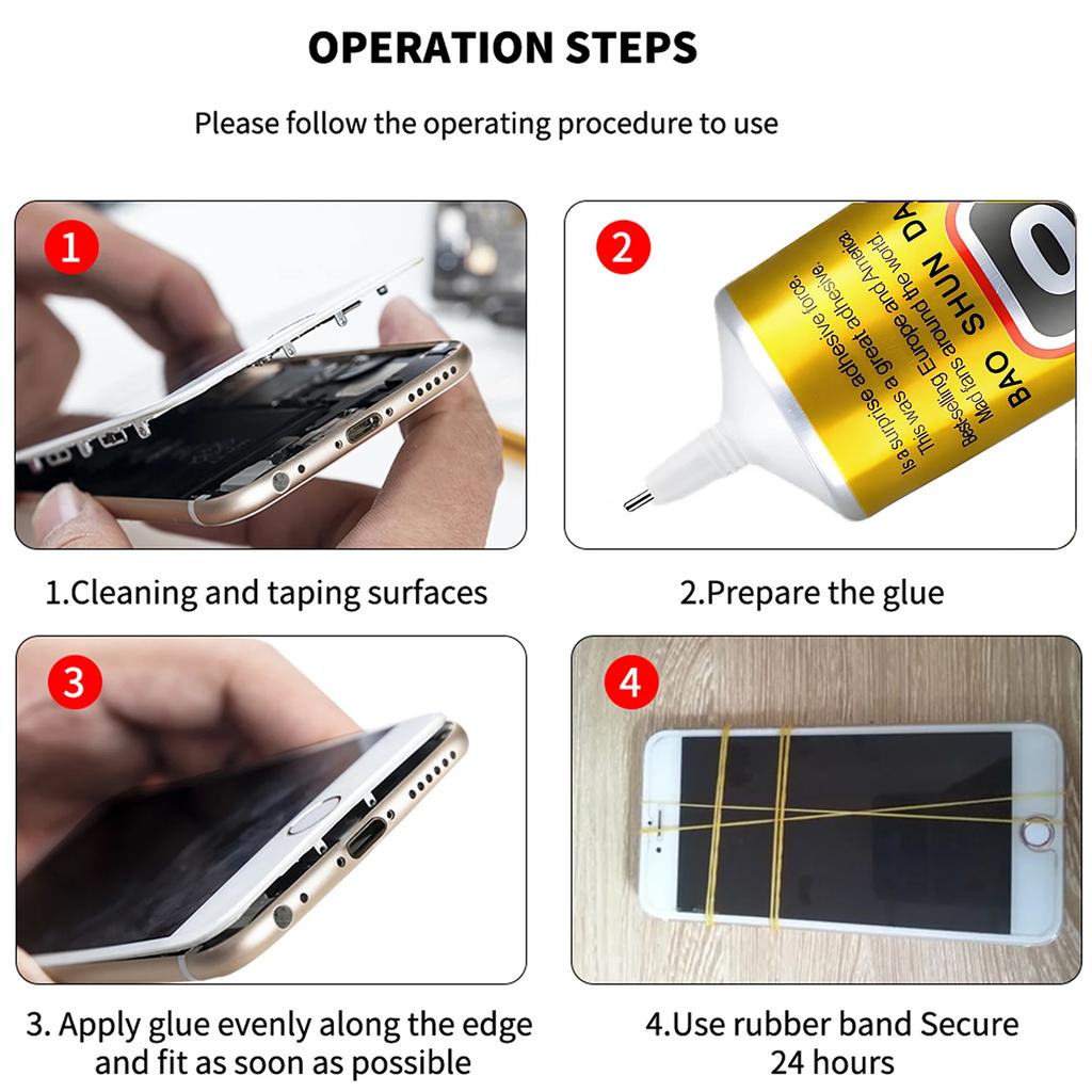 T7000/E8000 Mobile Phone Adhesive – Factory Direct, Buy One Get One Free. Ideal for schools, home DIY projects, jewellery, displays, toy mode