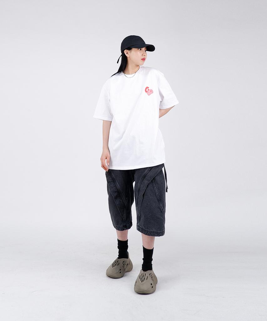 Gupeuopeuseutyudio Gos Main Logo Tee - White