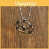Cyberpunk 2077 Bullet Pendant Necklace With Geometric Design For Men And Women