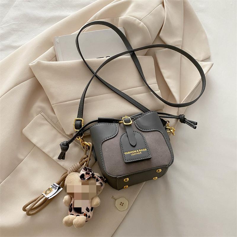Pu Pendant Cute Material Children Shoulder Bag Suitable For Matching Daily