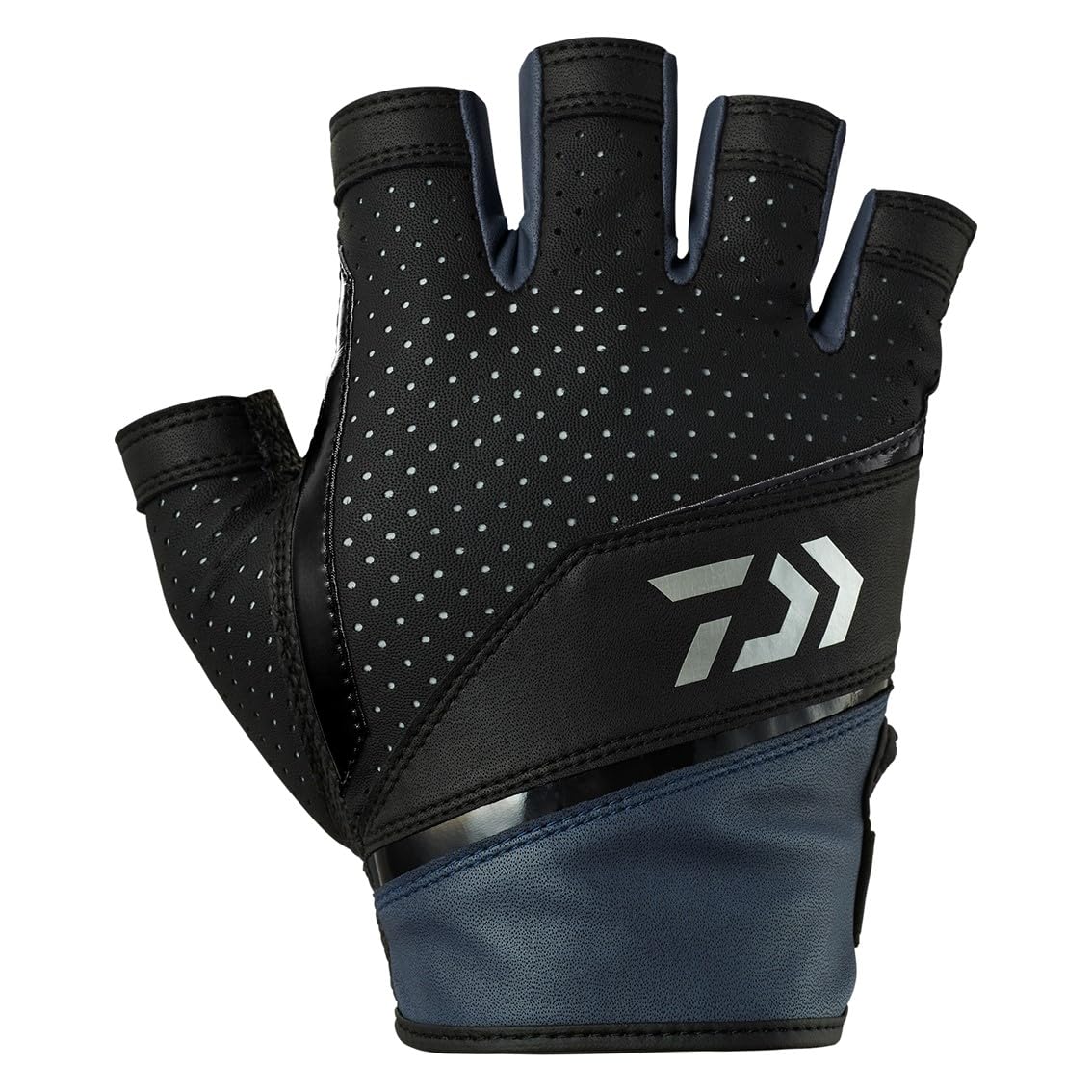 

Перчатки из искусственной кожи 5 Cut Navy L [Daiwa] 25DG-2325 тёмно-синий
