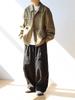 2025 Men's Trendy Casual Workwear Lapel Jacket - Long Sleeve Spring/Autumn Outerwear