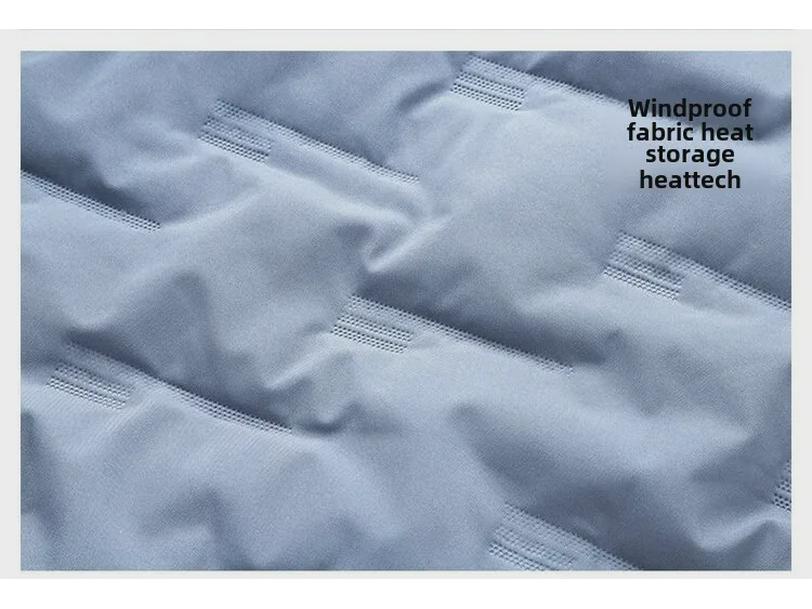 Men's Korean Style Hooded Cotton Down Coat – Trendy Winter and Autumn Fashion, Short Length