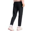 New FILA FitnessAthletics Knitted Sports Pants Women's Pitch Black A11W511604F-BK