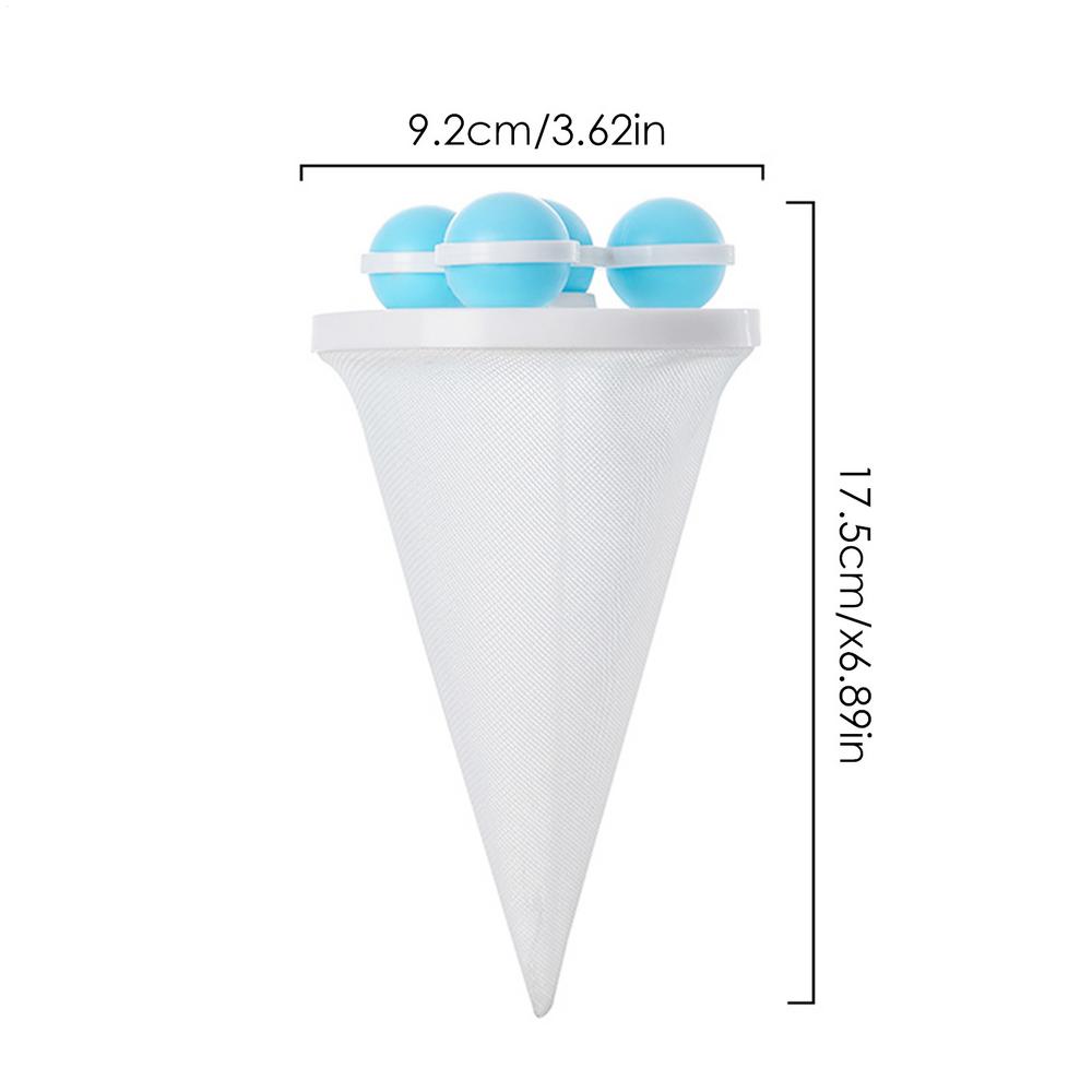 1pc Reusable Laundry Mesh Bag - Pet Hair Remover & Lint Catcher for Washing Machines, Filter Mesh Bag