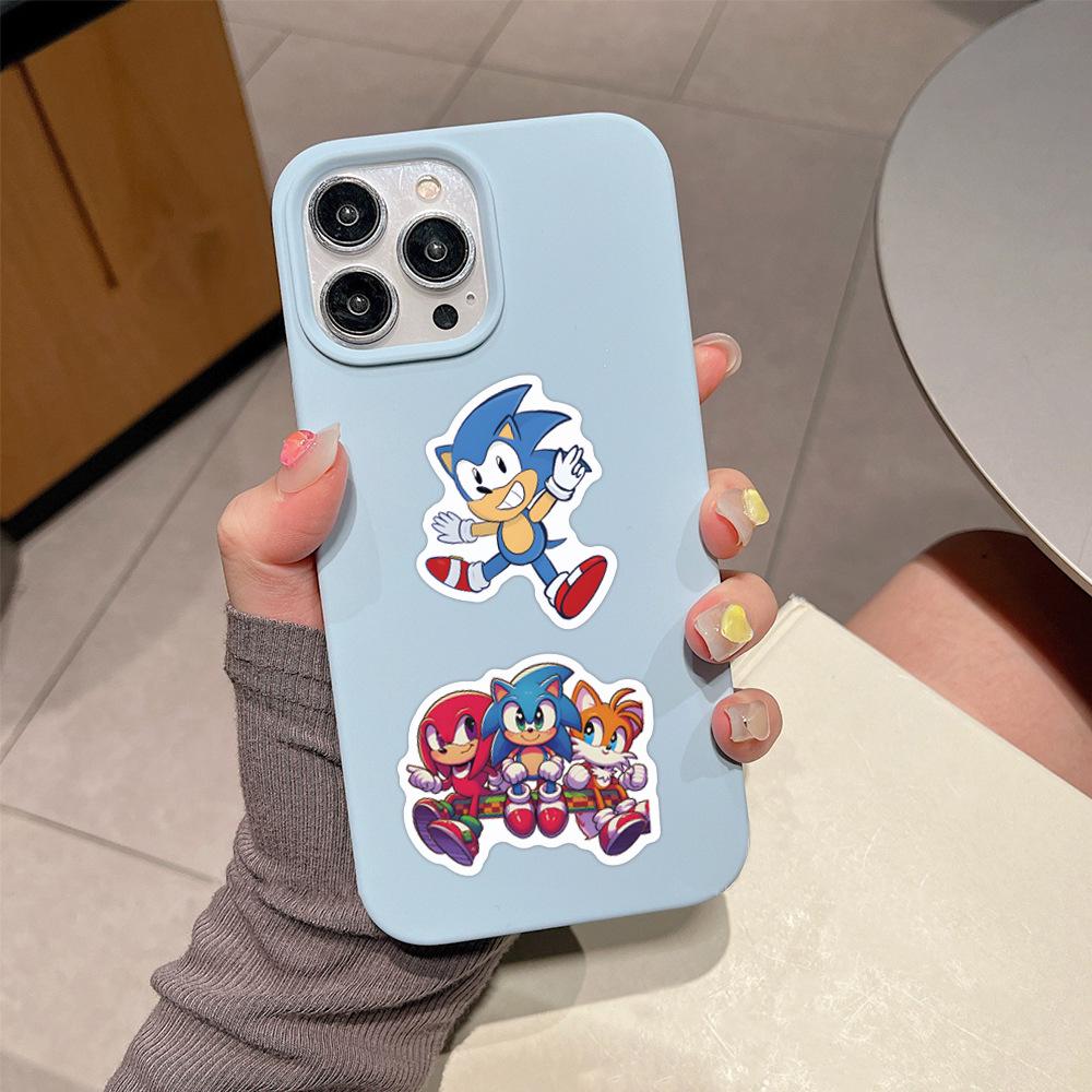 60 Cute Sonic the Hedgehog Graffiti Waterproof Stickers - Anime Speed Racer Theme