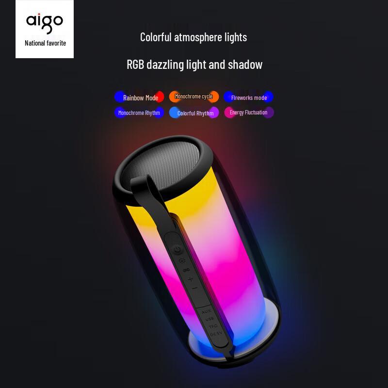 Aigo T158 All-in-One Wireless Bluetooth Karaoke Microphone Speaker