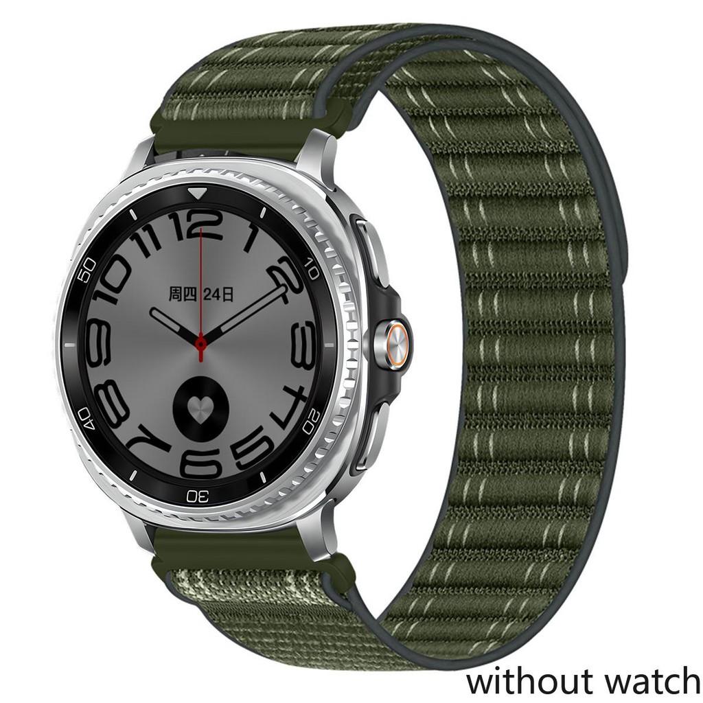 Nylon Strap For Samsung Galaxy Watch 8/8 Classic 40mm 44mm 46mm Bracelet Correa For Galaxy Watch 7Ultra-Ultra 2025 47mm Band