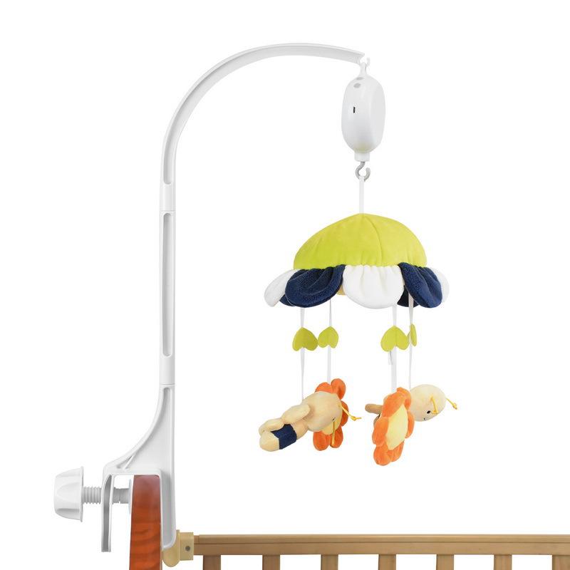Automatic Rotating Baby Crib Mobile with 35 Songs - DIY Bed Bell & Newborn Rod Accessories