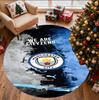 Manchester City FC Pattern Round Rug, Indoor/Outdoor Mat, for Picnic, Gameroom, Bedroom, Office, Living Room, Home Decor Carpet, Birthday Gift