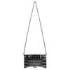 Balenciaga Hourglass Black Buckle Chain Crocodile Embossed Calfskin Mini Shoulder Crossbody Bag Women Bags 656050-1LR67-1000