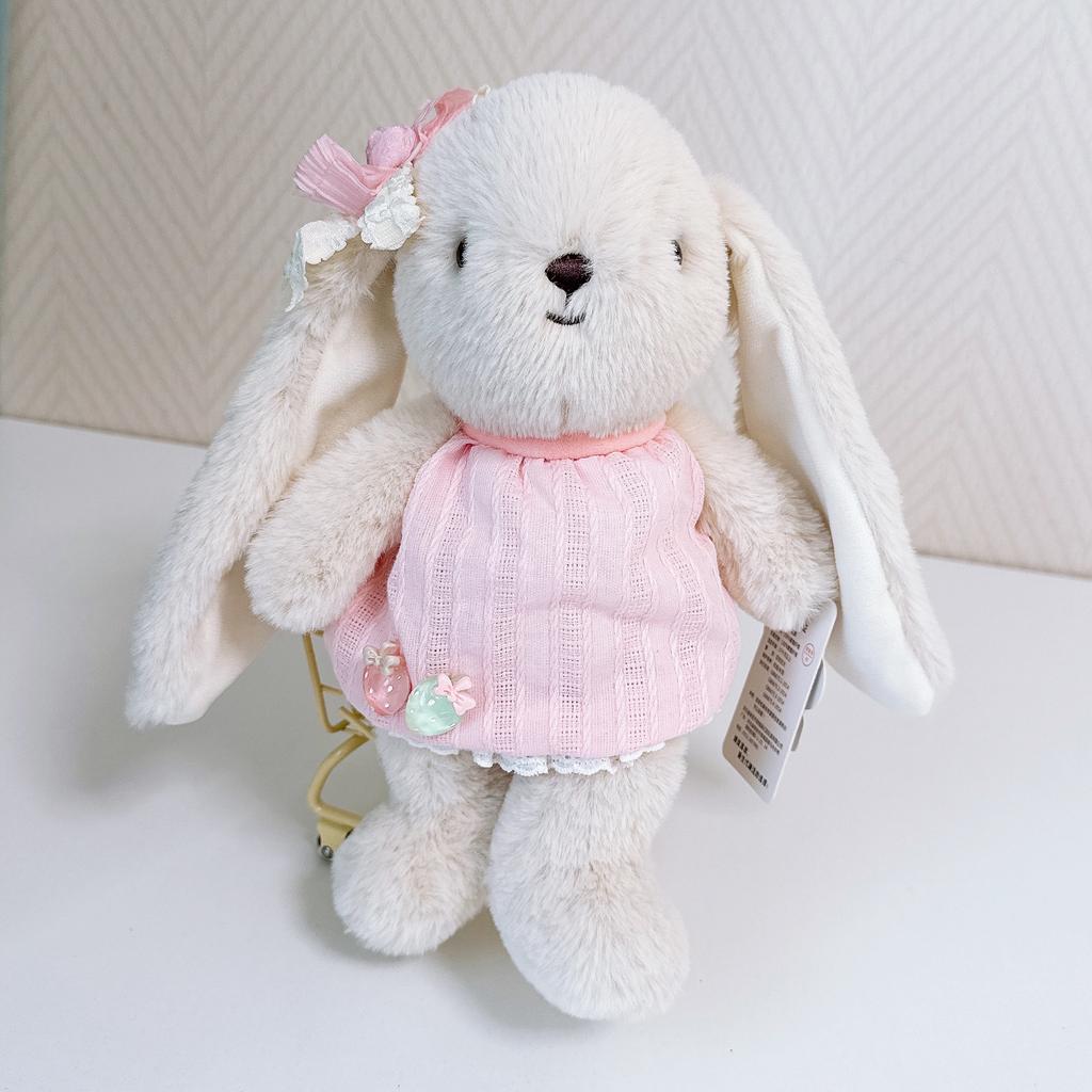 Musi Rabbit Annie Long Ear Bunny Plush Doll Soft Stuffed Animal Sleep Companion Sleeping Pillow Toy For Kids Girls Birthday Gift