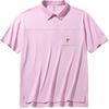 Easy Care Short Sleeve Polo Shirt Unisex Tops Milkshake-Pink 972428114-3