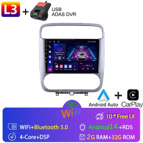 Fortress For Honda Stream 2000 - 2006 Car Radio Multimedia Video Player Navigation GPS Android No 2din 2 din dvd AT/MT