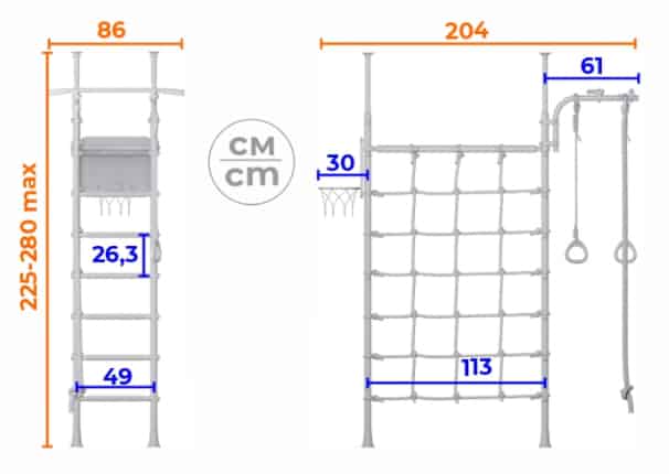 Échelle de gymnastique Pegas - Provenance