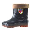 Wärmer Größe 39-44 Wasserdichte Herren Knöchel Wellington Regenstiefel Großhandel Herren Freizeit Regenstiefel Mann PVC Regenschuhe