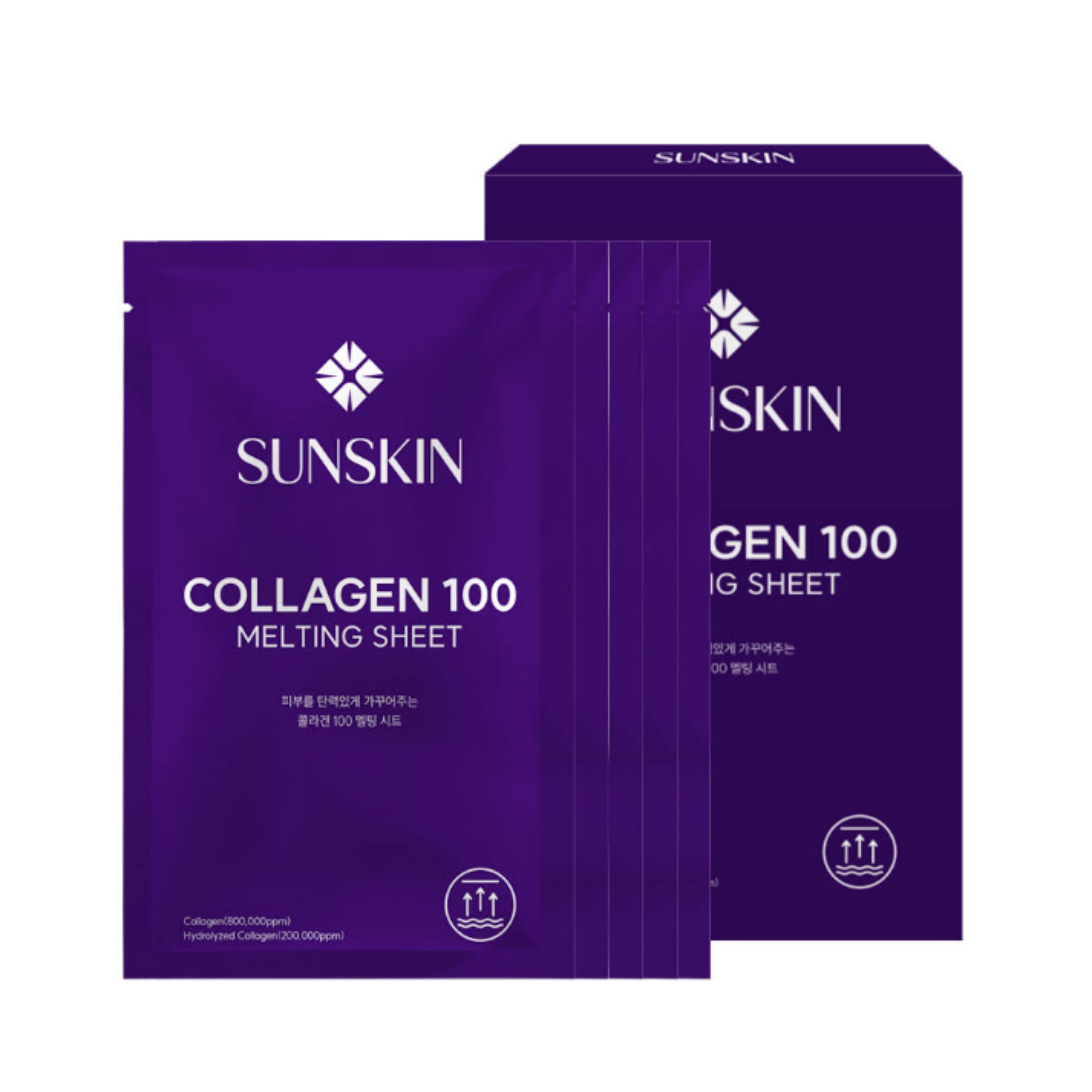 SUNSKIN Collagen 100 Melting Sheet 5pcs