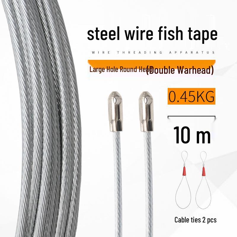 Electrician's Steel Wire Conduit Puller - Cable Laying Tool