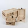 Antique Look Wooden Jewelry Box Rectangular Organizer for Vintage Rings Necklaces Gift Use