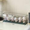 Acrylic Action Figure Display Case Transparent Doll Storage Box Toy Organizer Rack for Collectible Showcase Cabinet