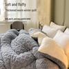 Taffeta Lambswool Winter Quilt: Thick, Warm Cotton for Dorm Single Bedding, 2025 Style
