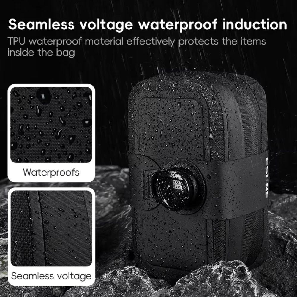 Waterproof Mountain Bike Saddle Bag 360° Rotating Buckle Road Bicycle Bag  Mountain Biking