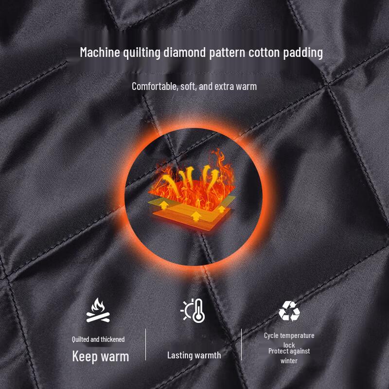 Septwolves Men's Wool Blend Lapel Jacket