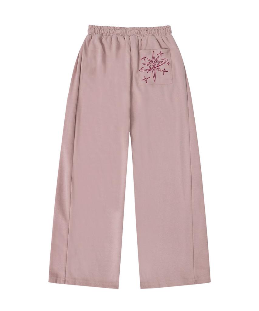 Deomopeuhauseu Line Star Planet Print Side Pleat Training Pants [5 Colors]