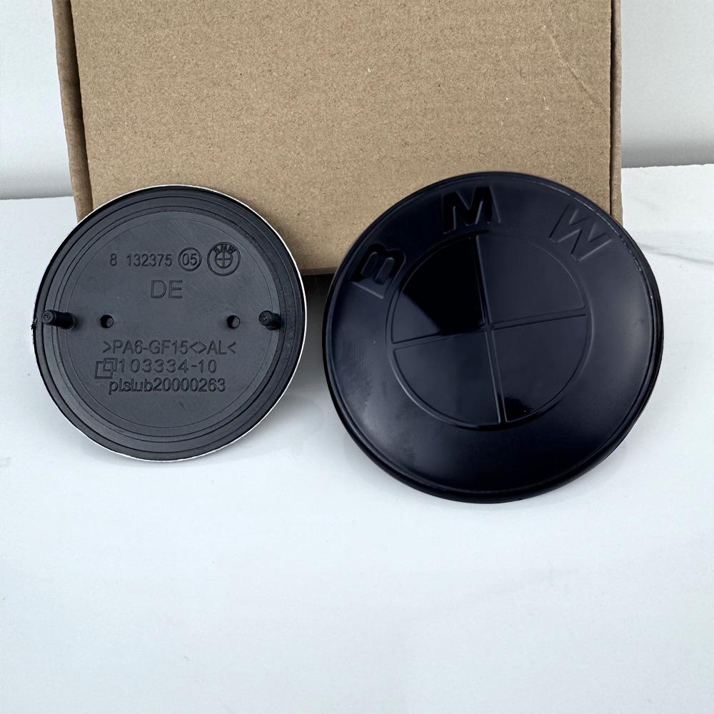 ZJYS3 Carbon components Car Emblem Logo Rear Trunk Badge 74mm 82mm BMW E46 E39 E87 E90 E28 E53 E30 E60 E34 E36 E61 E62 E70 E91 E92
