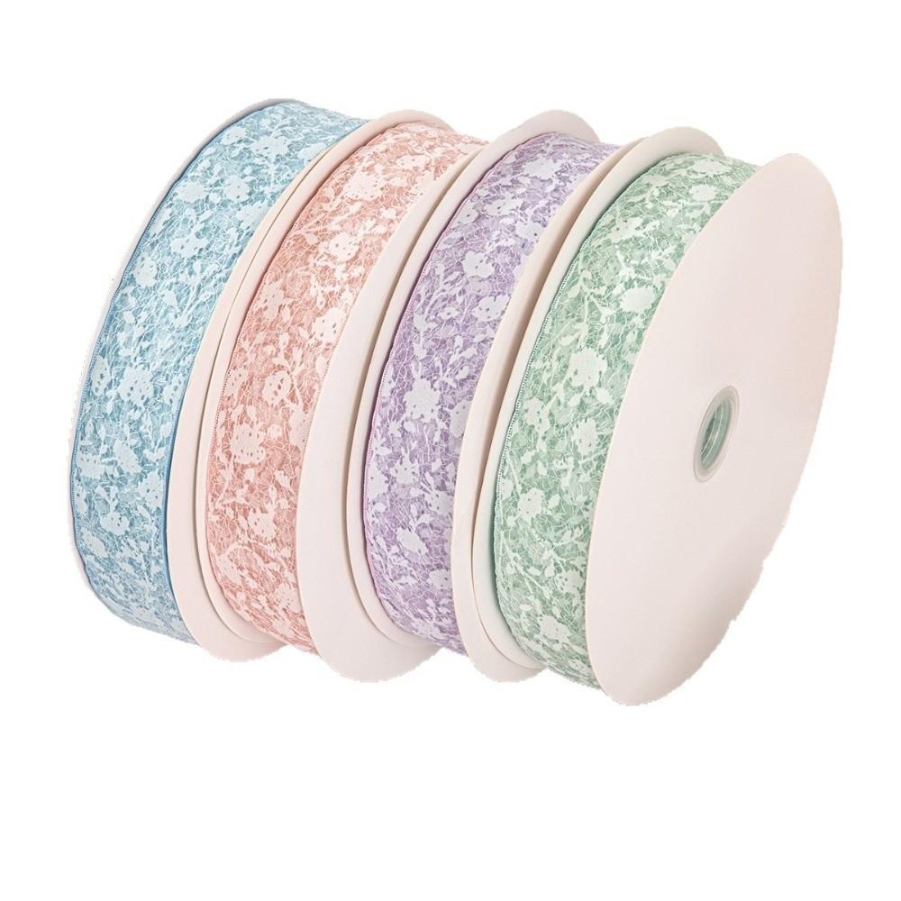 5cm Hollow Lace Ribbons 10 Yards Gifts Packaging Material New Chiffon Ribbon