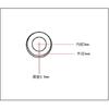20PCS Carbon steel flat gasket round washer Huasi meson M2 M3 M4 titanium plated gold tuhao gasket flat washer