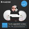 Stainless Steel R Gauge Complete Set Rounding Measuring Instrument High-precision Radius Gauge R Angle Radian Fillet Measuring