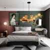 Hexagon 3D Mirror Wall Sticker Multiple Color DIY TV Background Living Room Stickers Wall Decor Bedroom Bathroom Home Decoration